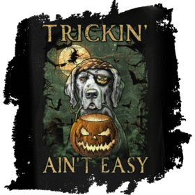 Trickin' Ain't Easy Glow in the Dark - Halloween - Image 4