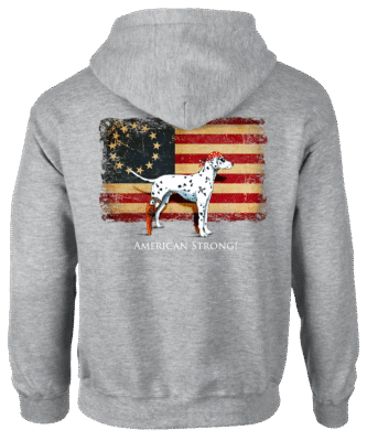 American Strong - Full Zip Hooded Sweater