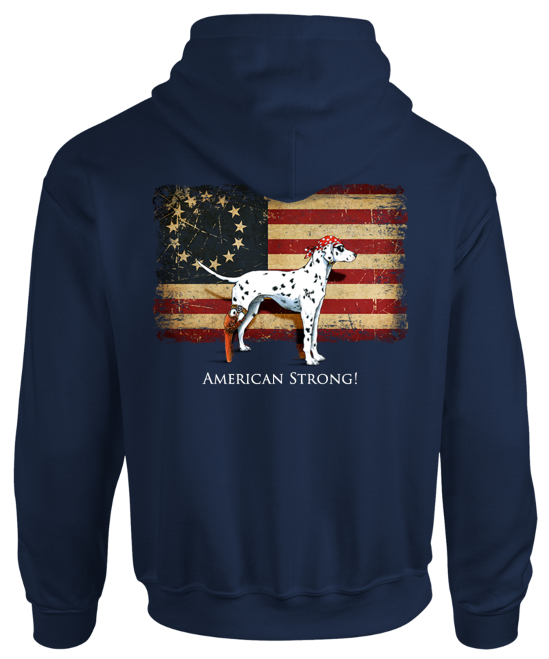 American Strong - Full Zip Hooded Sweater