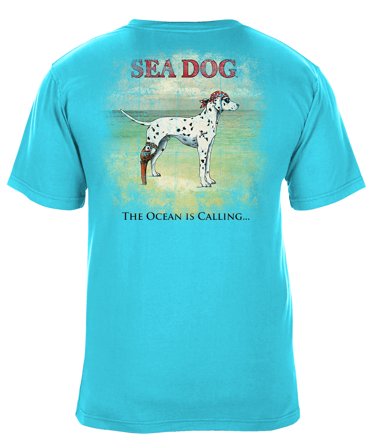 I304-7669-74-B Ocean is Calling T-Shirt - Image 1