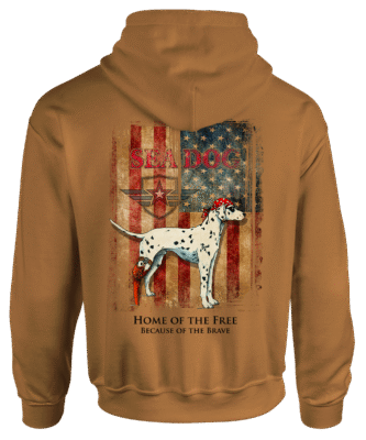 Grunge Flag Hooded Sweater