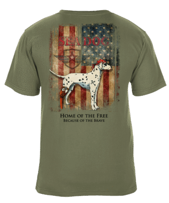 Grunge US Flag T-Shirt