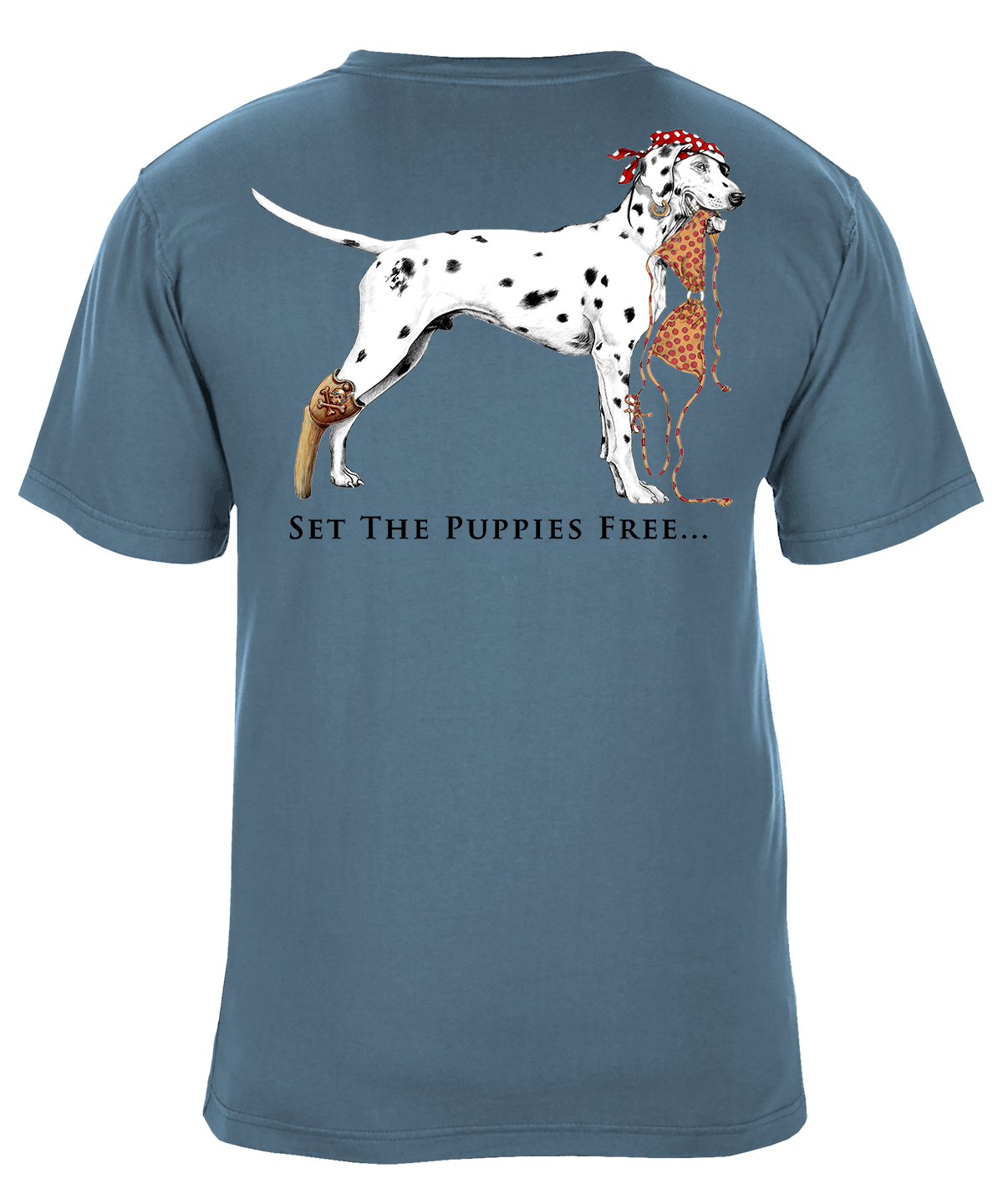 I463-7669-80-B Bikini Dog T-Shirt - Image 1