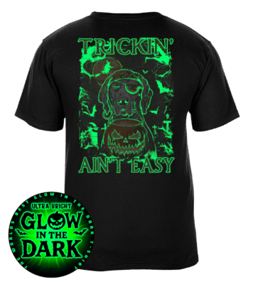 Trickin' Ain't Easy Glow in the Dark - Halloween - Image 2