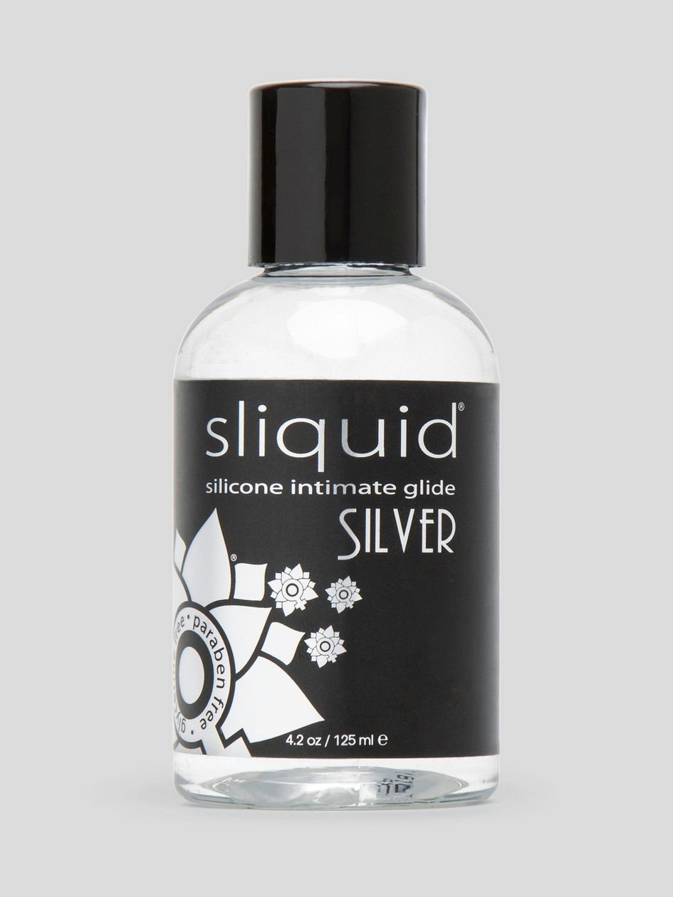 11370.jpg Sliquid Silver Luxury Silicone Lubricant 4.22 fl oz - Image 1