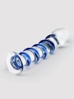 Icicles No 5 Sapphire Spiral Glass Dildo 7 Inch - Image 4