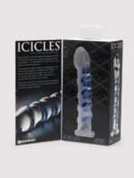 Icicles No 5 Sapphire Spiral Glass Dildo 7 Inch - Image 7