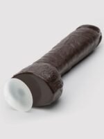 Doc Johnson Bam Black Realistic Vac-U-Lock Large Cock 10.5 Inch - Image 3