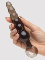 BASICS Beaded Anal Prober with Finger Loop 5.25 Inch - Image 4