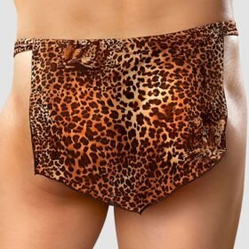Male Power Animal Print Tarzan Loin Cloth