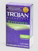 Trojan Extended Pleasure Latex Condoms (12 Count)