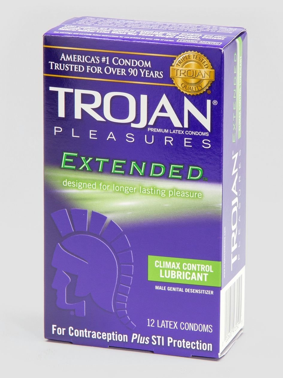 2642.jpg Trojan Extended Pleasure Latex Condoms (12 Count) - Image 1