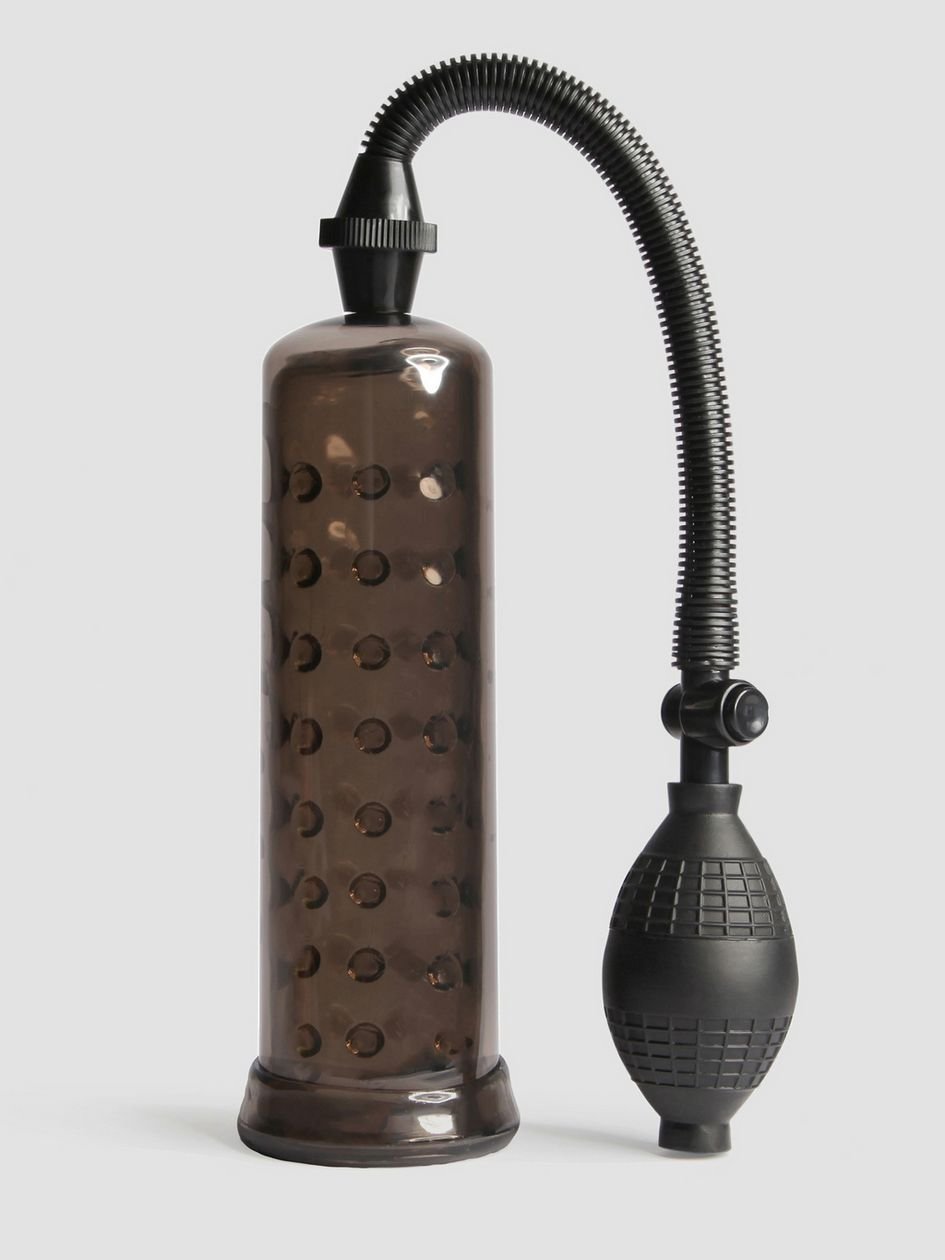28673.jpg BASICS Textured Penis Pump 7.5 Inches - Image 1