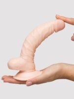 Lifelike Lover Classic Realistic Dildo Vibrator 8 Inch - Image 5