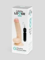 Lifelike Lover Classic Realistic Dildo Vibrator 8 Inch - Image 7