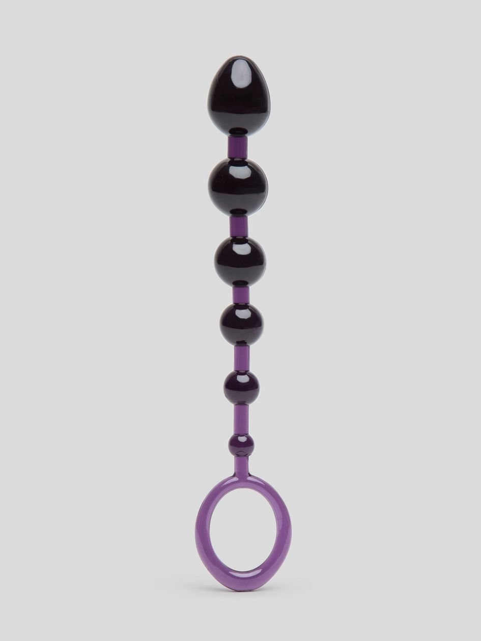 36736-1.jpg BASICS Anal Beads 6.5 Inch - Image 1