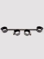 Bondage Boutique Extreme Expandable Spreader Bar with Leather Cuffs - Image 4