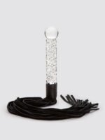 Icicles No 38 Glass Dildo with Leather Flogger - Image 2