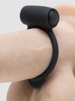 Fifty Shades of Grey Yours and Mine Vibrating Silicone Love Ring - Image 2