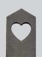 DOMINIX Deluxe Leather Heart Slapper Paddle - Image 2