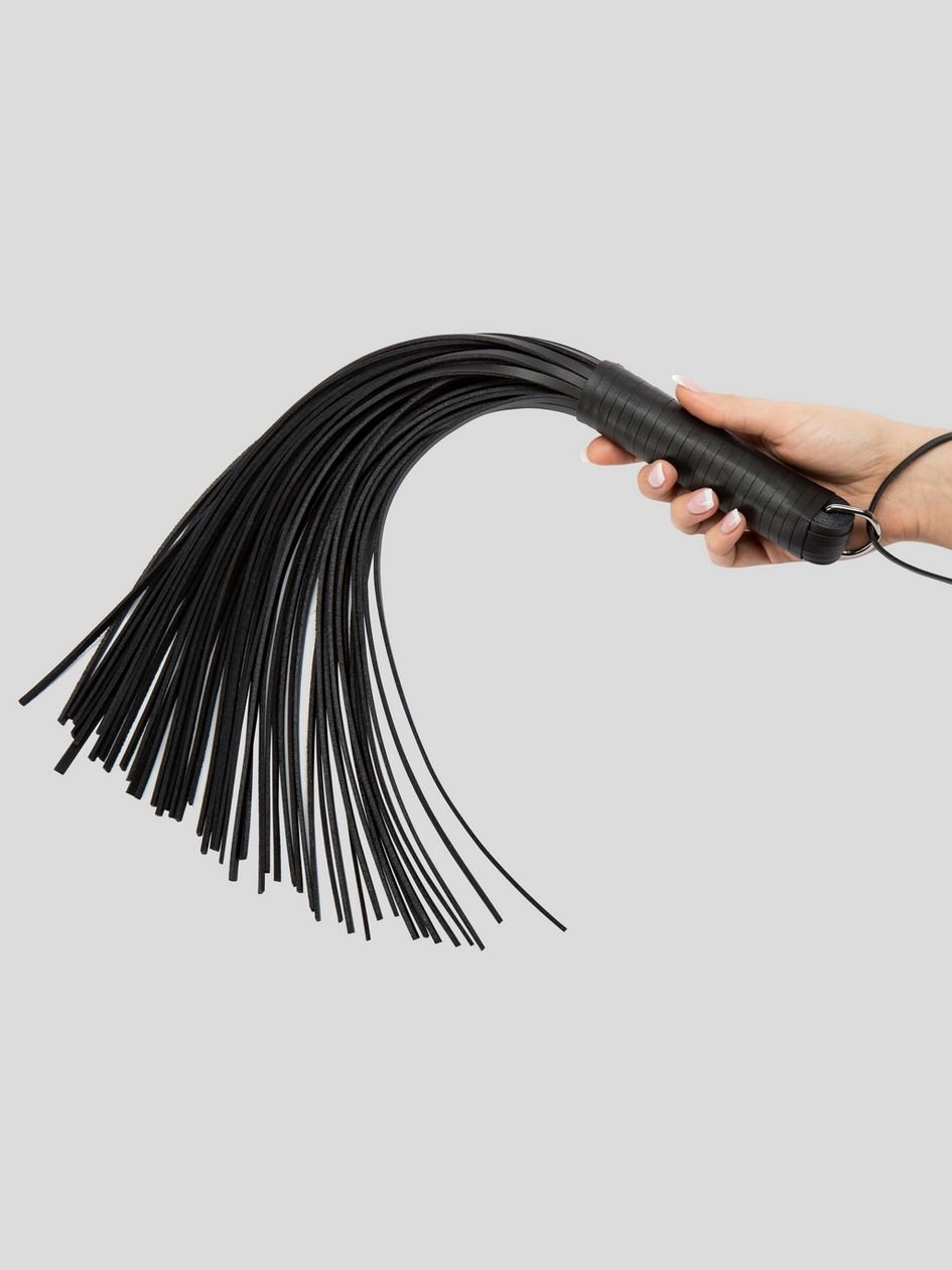 49184.jpg DOMINIX Deluxe Thick Leather Flogger 20 Inch - Image 1