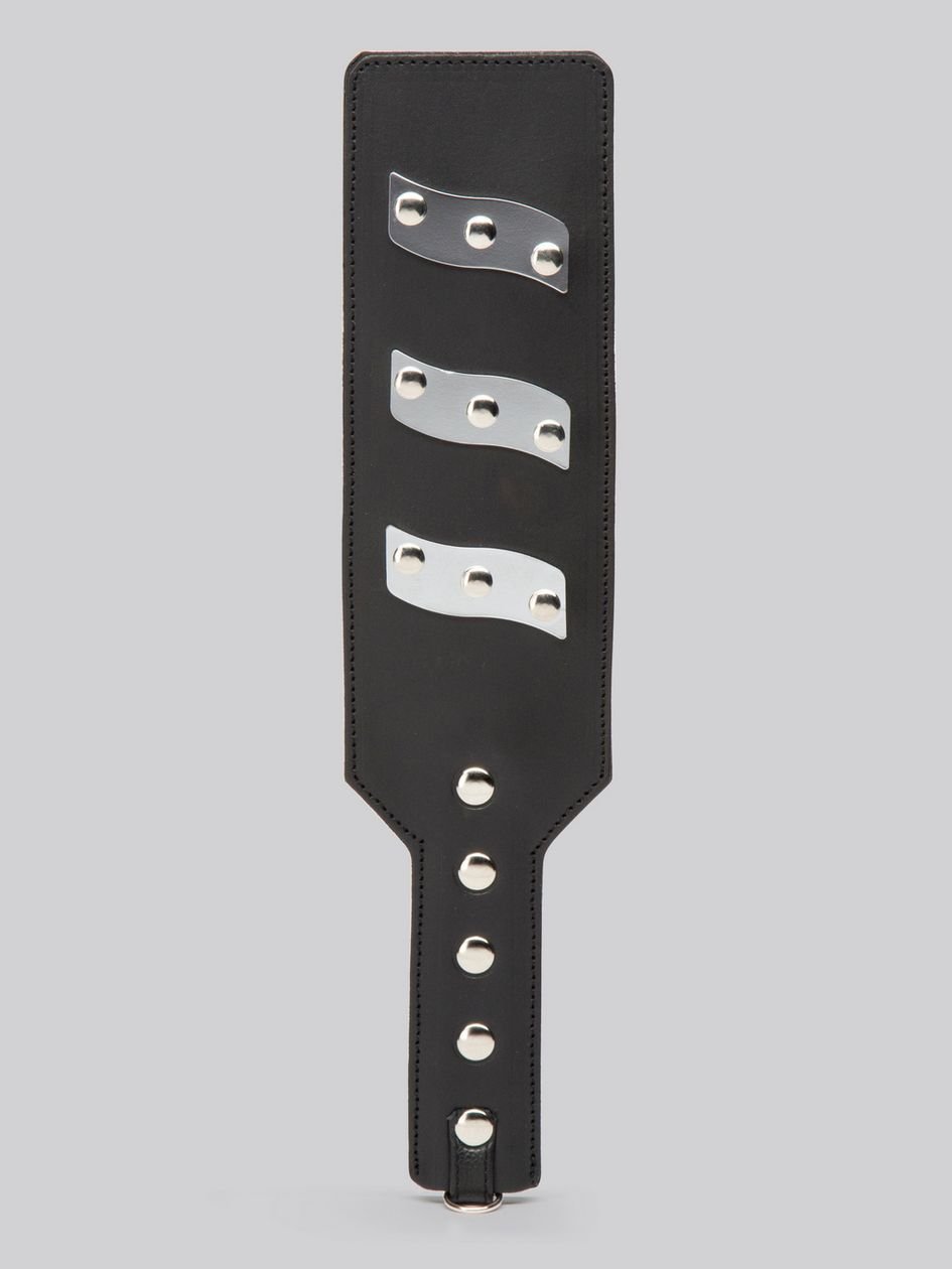 51055.jpg ElectraStim Bi-Polar ElectraPaddle Leather Spanking Paddle - Image 1