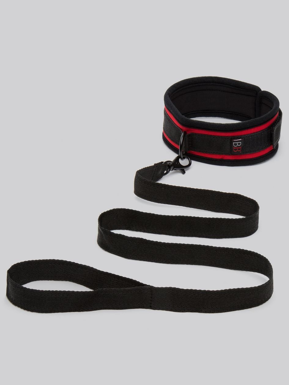 52063.jpg Bondage Boutique Soft Collar and Leash - Image 1