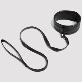 Bondage Boutique Faux Leather Collar and Leash