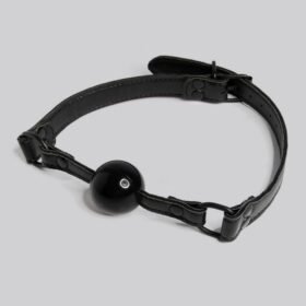 Bondage Boutique Faux Leather Small Ball Gag