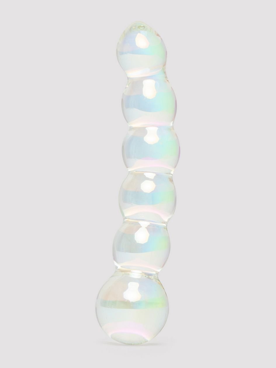 52508-1.jpg Lovehoney Beaded Sensual Glass Dildo 7 Inch - Image 1