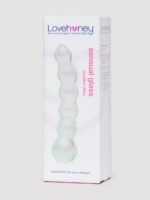 Lovehoney Beaded Sensual Glass Dildo 7 Inch - Image 7
