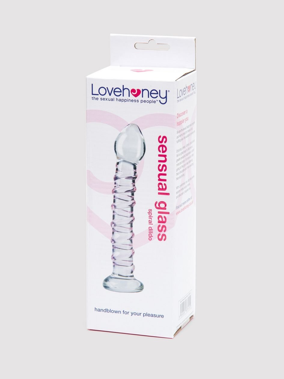 52509-1.jpg Lovehoney Spiral G-Spot Sensual Glass Dildo - Image 1