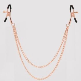 Entice Tiered Intimate Rose Gold Nipple Clamps