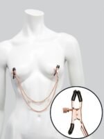 Entice Tiered Intimate Rose Gold Nipple Clamps - Image 3