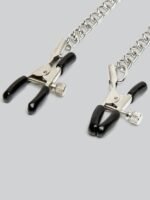DOMINIX Deluxe Large Breathable Ball Gag with Nipple Clamps - Image 3