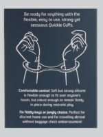 Quickie Cuffs Super-Strong Medium Silicone Restraints - Image 6