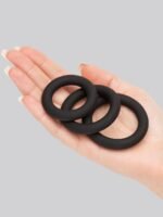 Lovehoney Get Hard Extra Thick Silicone Cock Ring Set (3 Count) - Image 5