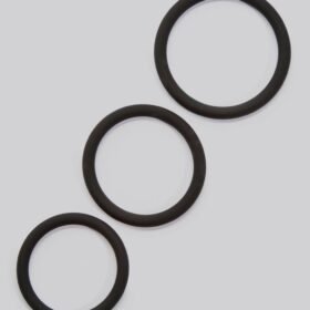 Lovehoney Get Hard Stretchy Silicone Cock Ring Set (3 Count)