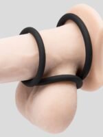 Lovehoney Get Hard Stretchy Silicone Cock Ring Set (3 Count) - Image 3