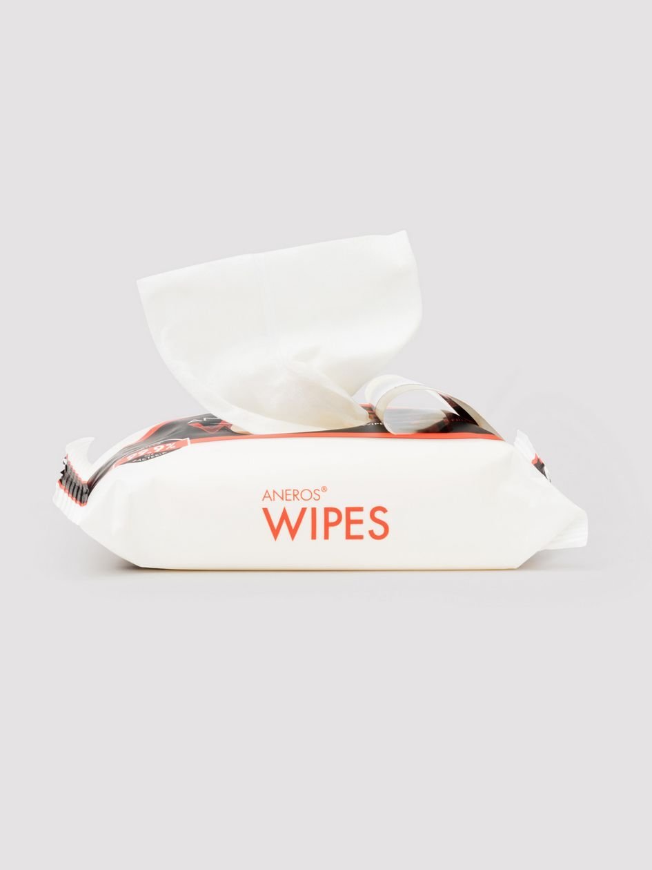58580.jpg Aneros Antibacterial Sex Toy and Body Wipes (25 Count) - Image 1