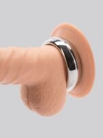DOMINIX Deluxe 1.75 Inch Stainless Steel Donut Cock Ring - Image 2