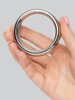 DOMINIX Deluxe 1.9 Inch Stainless Steel Donut Cock Ring - Image 4