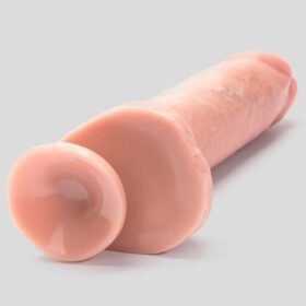 King Cock Extra Girthy Ultra Realistic Suction Cup Dildo with Balls 9.5 Inch