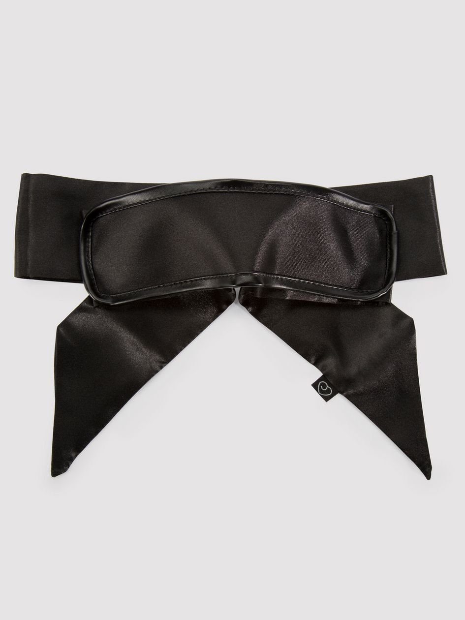60053.jpg Lovehoney Silky Black Blindfold - Image 1