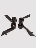 Lovehoney Silky Black Bondage Restraints (4 Pack) - Image 2
