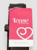 Lovehoney Silky Black Bondage Restraints (4 Pack) - Image 4
