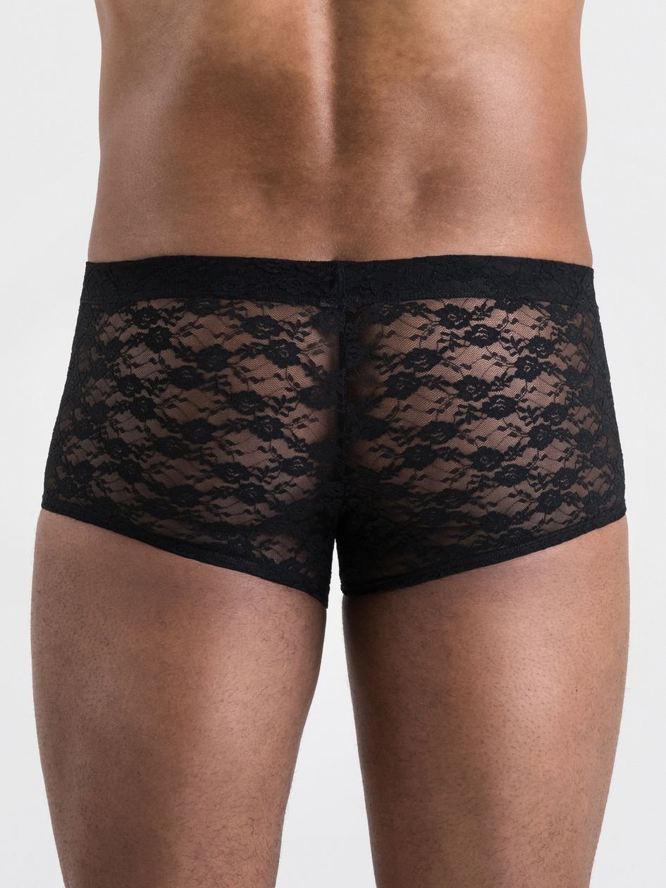 60791.jpg LHM All Over Lace Boxer Shorts - Image 1
