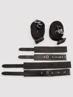 DOMINIX Deluxe Adjustable Leather Cuff Under Mattress Set - Image 5