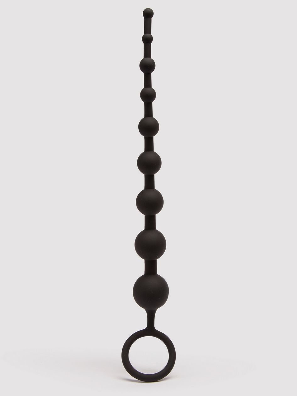 64858.jpg Lovehoney Classic Silicone Anal Beads 10 Inch - Image 1