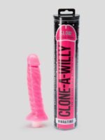 Clone-A-Willy Glow In The Dark Vibrator Molding Kit Pink - Image 2
